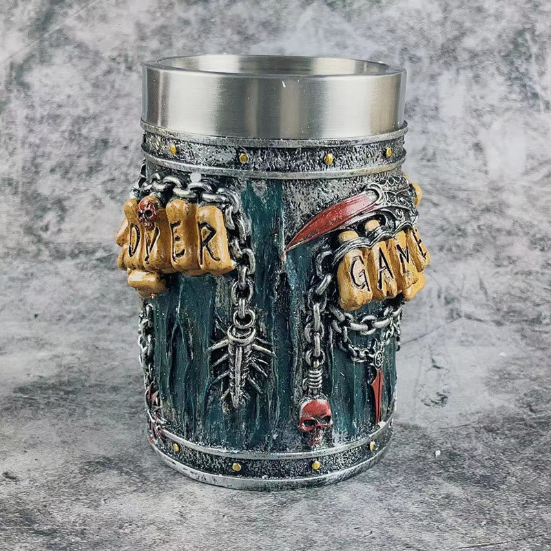 WorldNorse Gothic Game Over Beer Mug - image 4