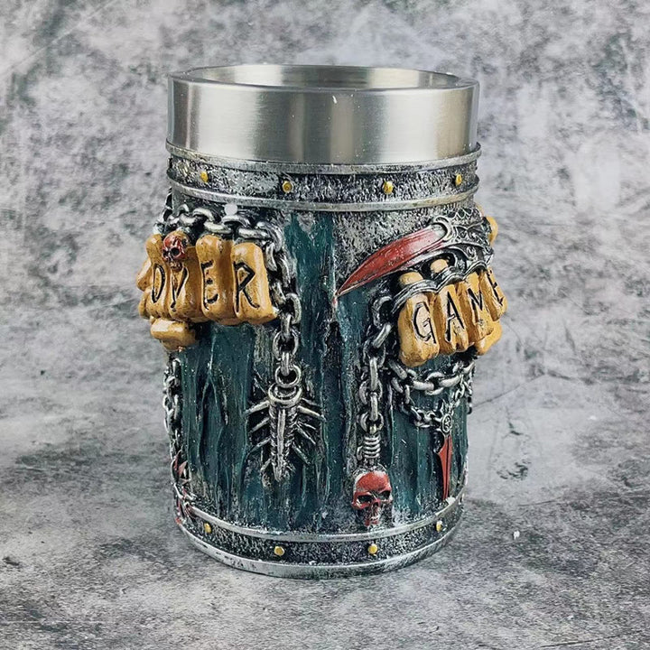 WorldNorse Gothic Game Over Beer Mug - image 4