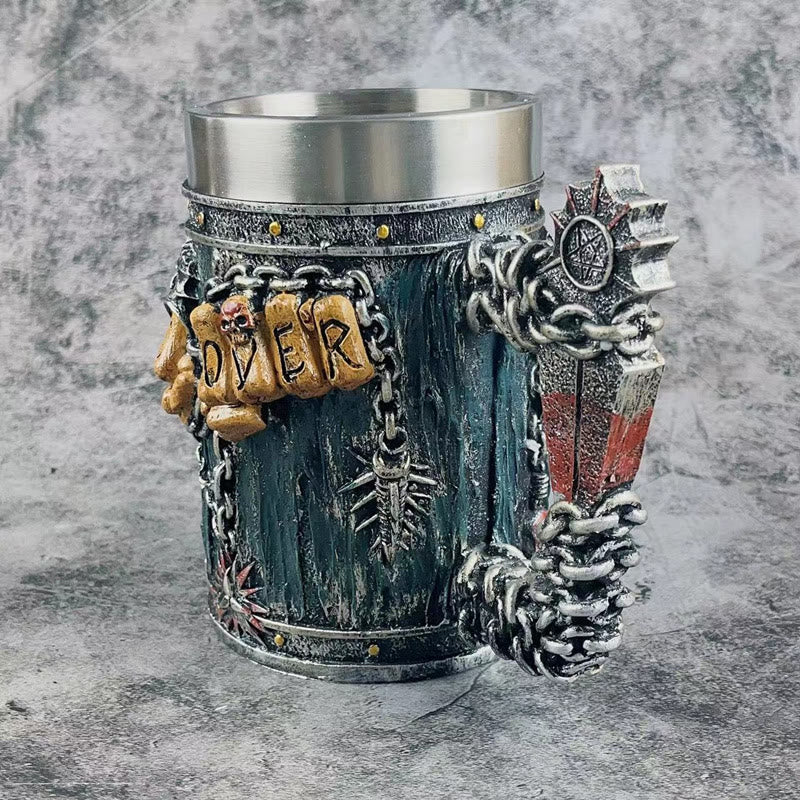 WorldNorse Gothic Game Over Beer Mug - image 2