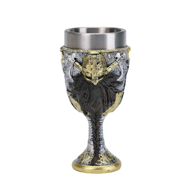 WorldNorse Viking Axe Warrior Wine Goblet - image 9