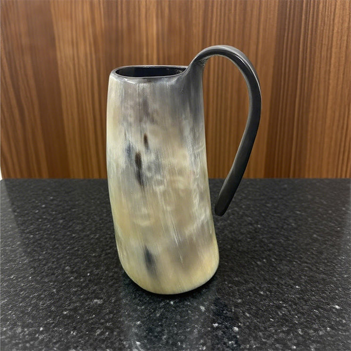 WorldNorse Viking Retro Natural Ox Horn Mug - image 3