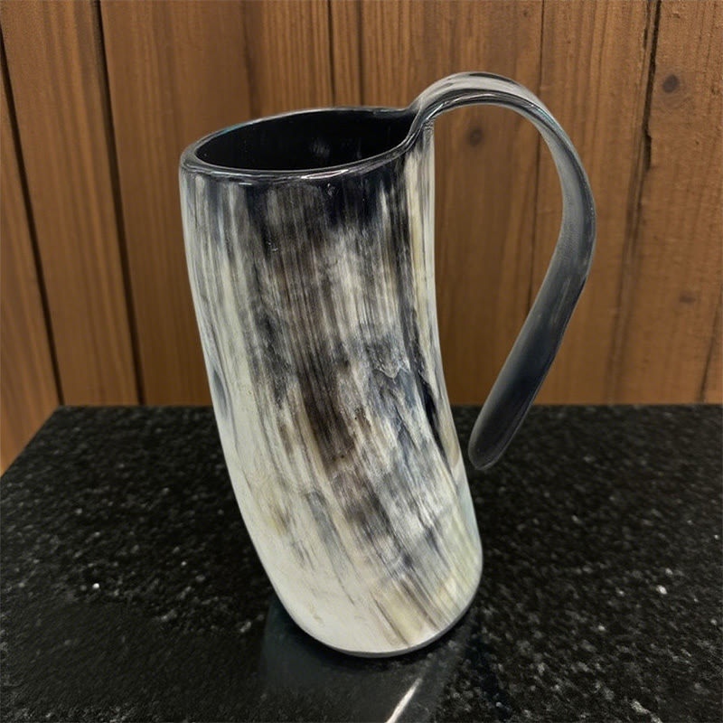 WorldNorse Viking Retro Natural Ox Horn Mug - image 6