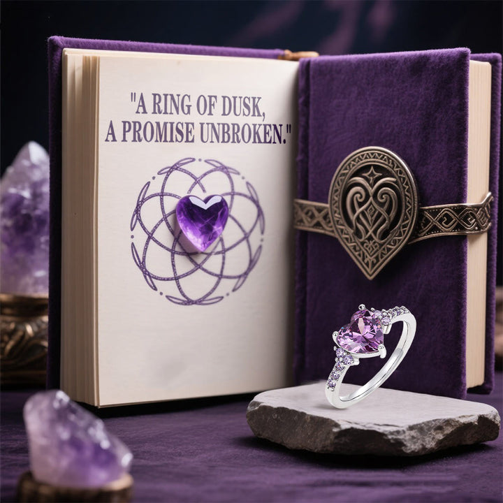 WorldNorse Twilight Oath Heart Ring - image 4