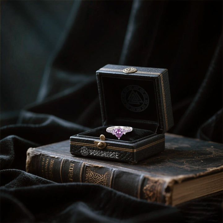 WorldNorse Twilight Oath Heart Ring - image 5