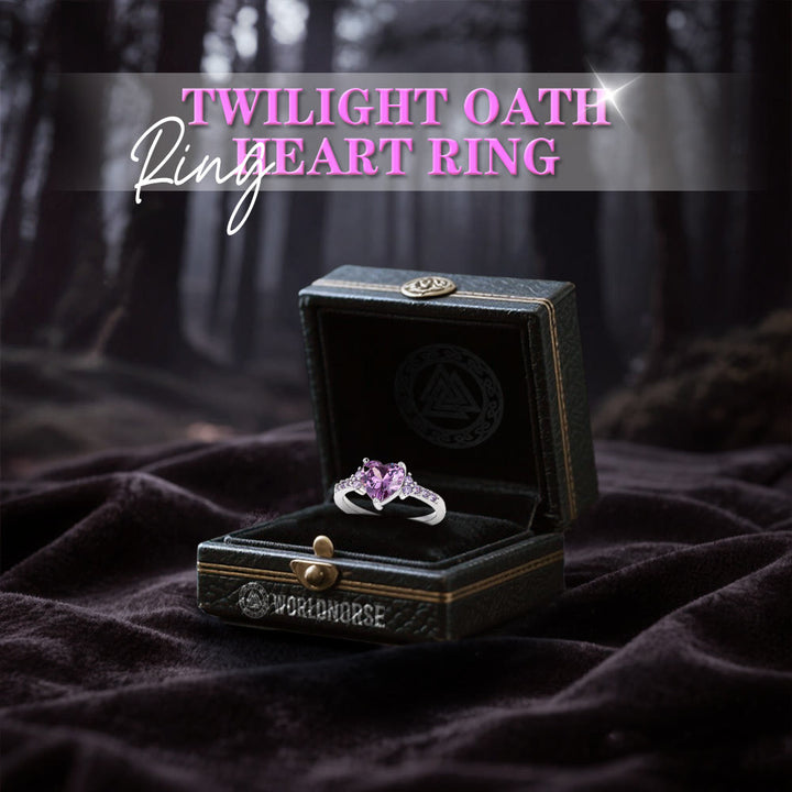 WorldNorse Twilight Oath Heart Ring - image 3