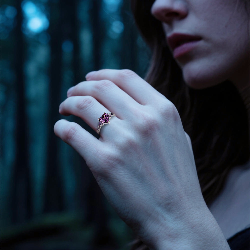 WorldNorse Twilight Oath Heart Ring - image 1