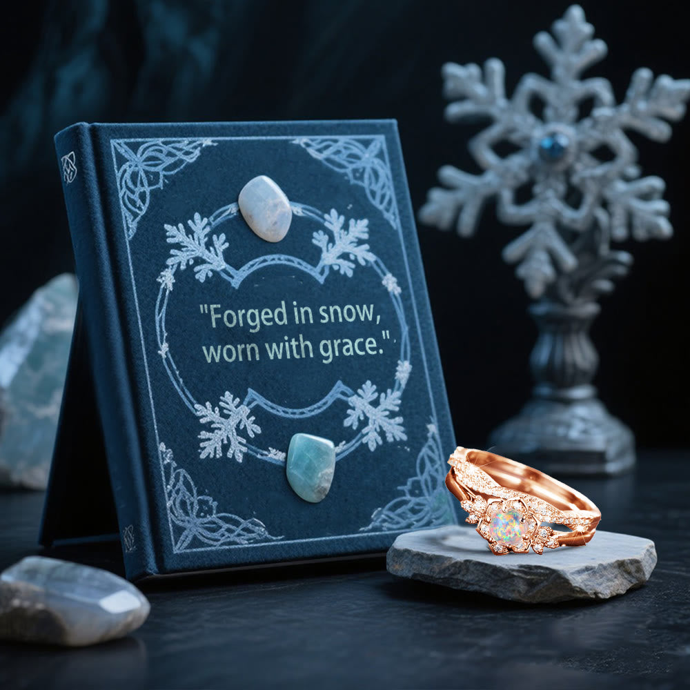 WorldNorse Snowflower Crown Ring - image 8