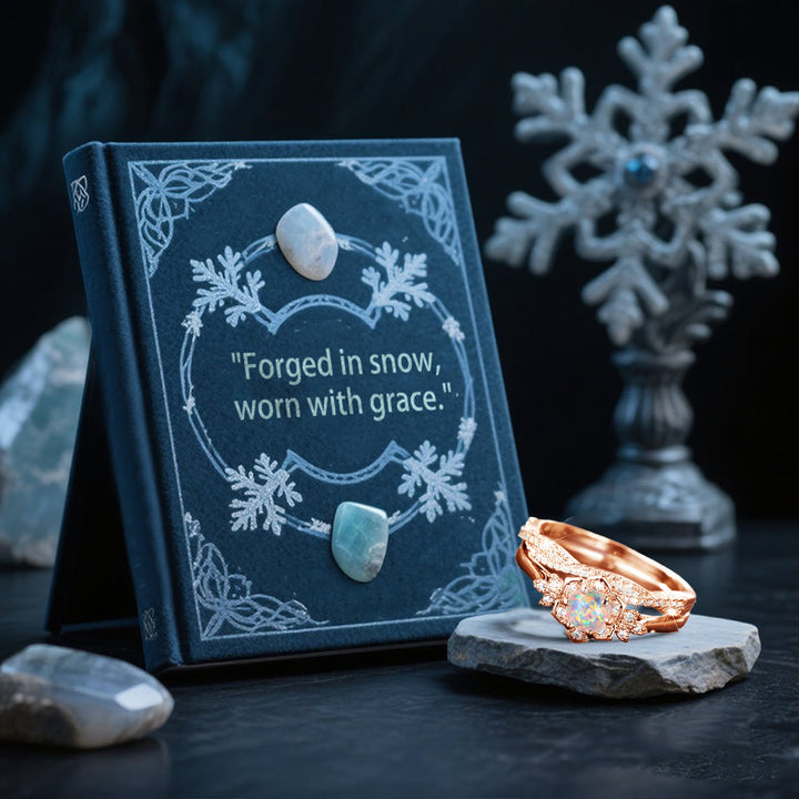 WorldNorse Snowflower Crown Ring - image 8
