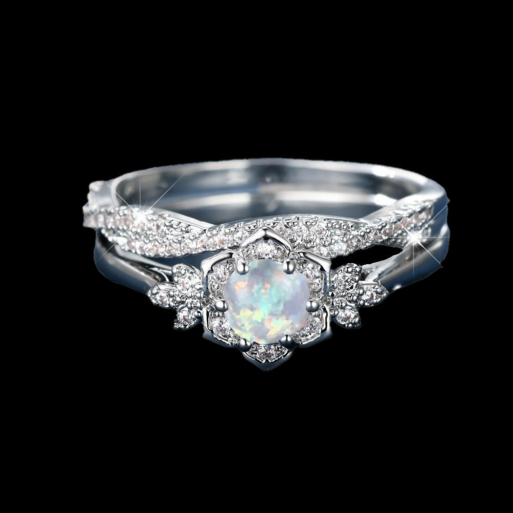 WorldNorse Snowflower Crown Ring - Silver - US 11 - image 0