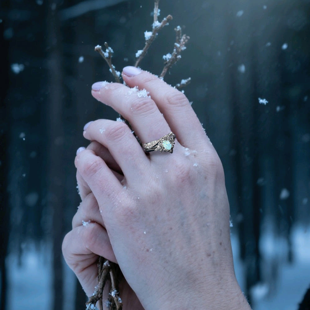 WorldNorse Snowflower Crown Ring - image 2