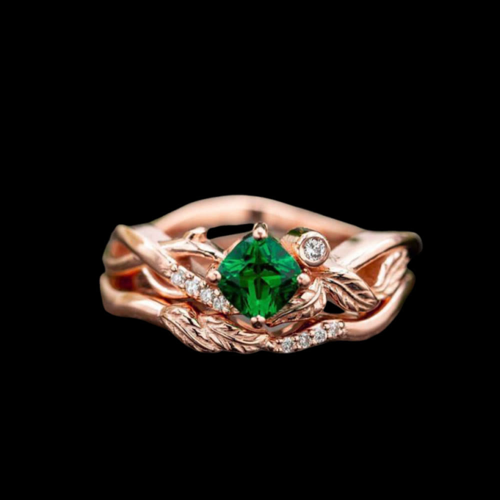WorldNorse Enchanted Grove Verdant Branch Ring - US 10 - image 1