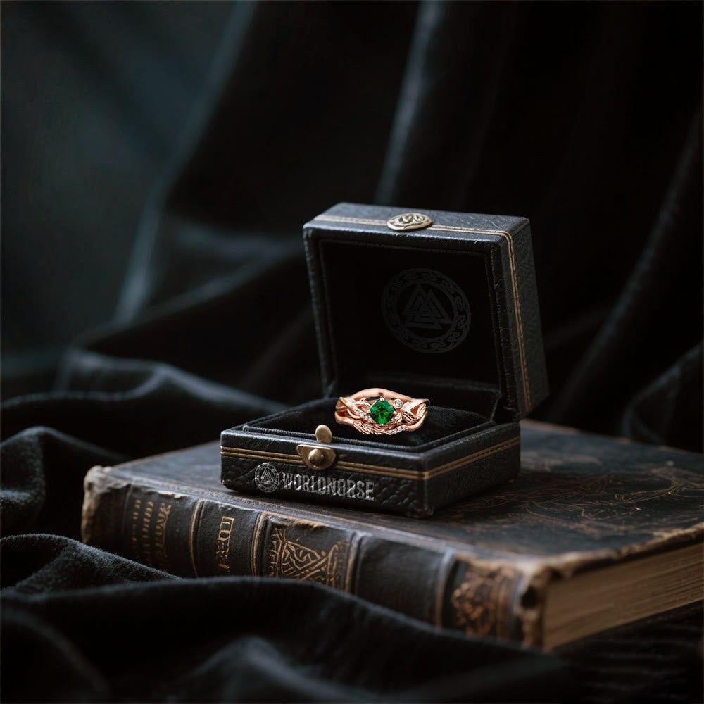 WorldNorse Enchanted Grove Verdant Branch Ring - image 5