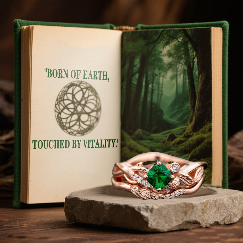 WorldNorse Enchanted Grove Verdant Branch Ring - image 4