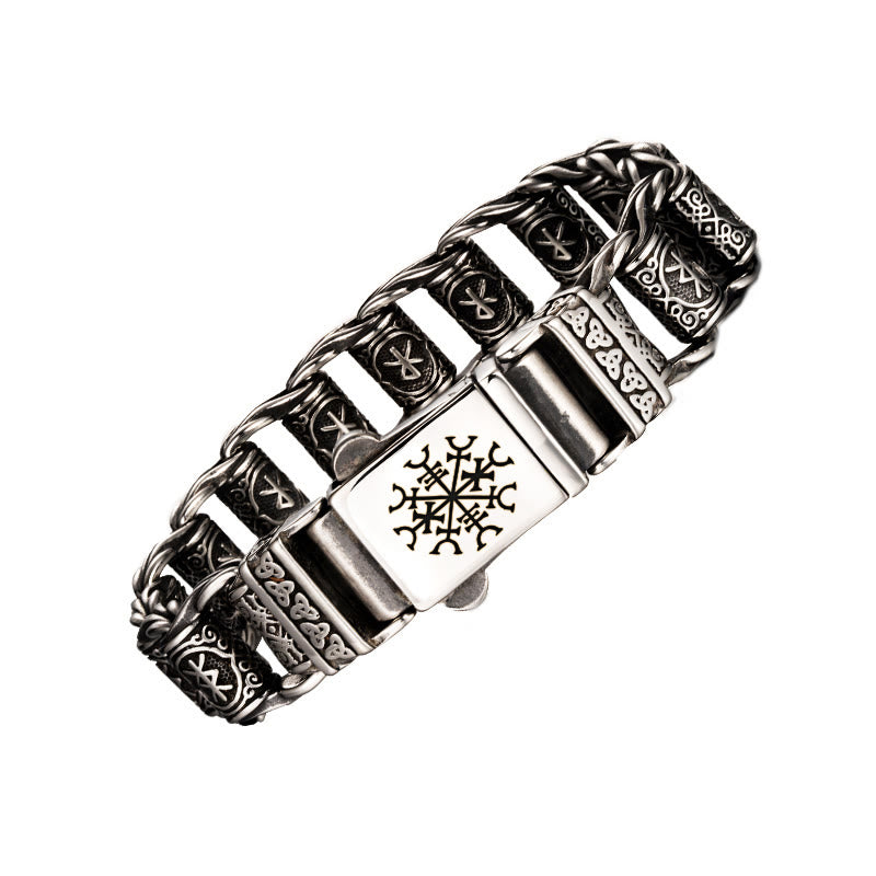 WorldNorse Viking Rune Barrel Chain Bracelet - Lost - 22cm - image 10