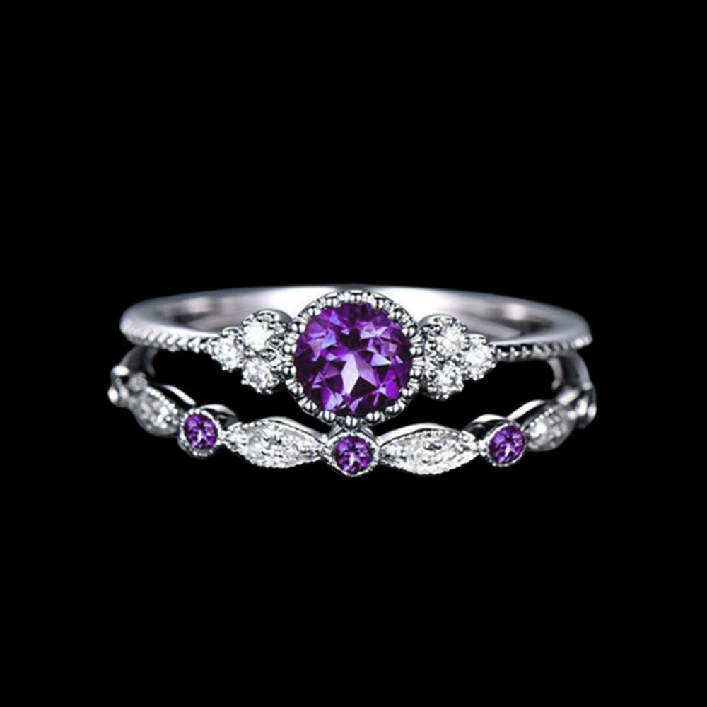 WorldNorse Norse Lovebond Ring - Purple - US 10 - image 11