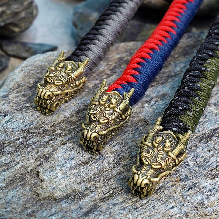 WorldNorse Mythology Norse Dragon Paracord Braided Bracelet - image 14