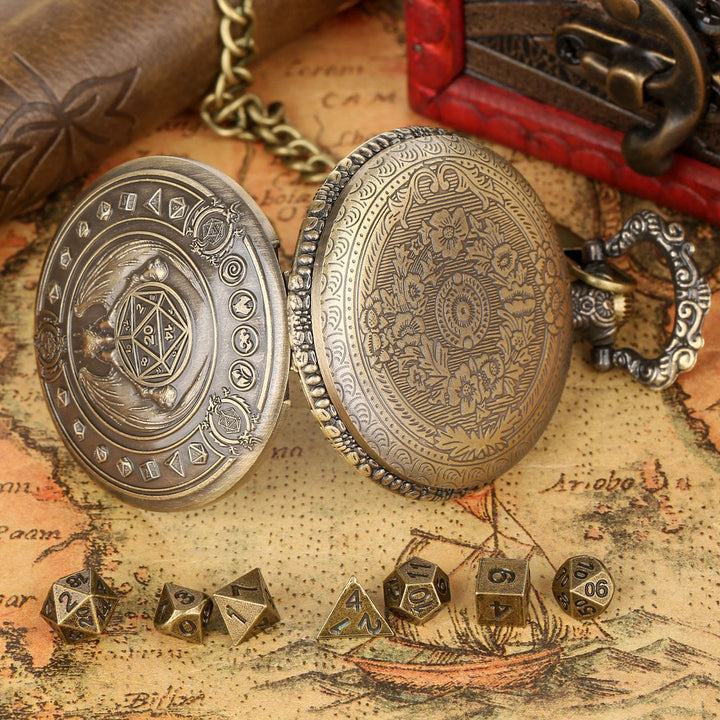 WorldNorse Norse Dragon Polyhedral Dice Set Waist Chain - image 2