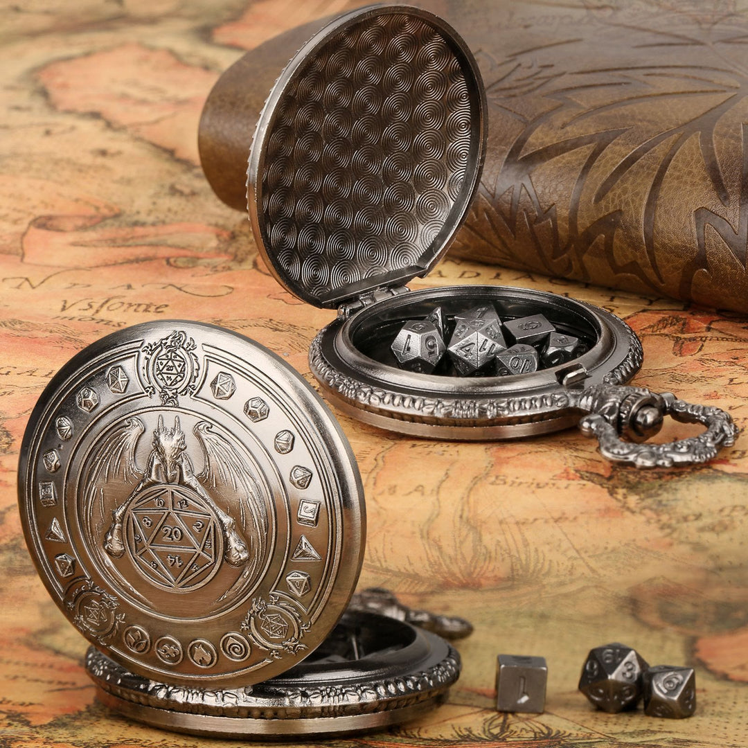 WorldNorse Norse Dragon Polyhedral Dice Set Waist Chain - image 7