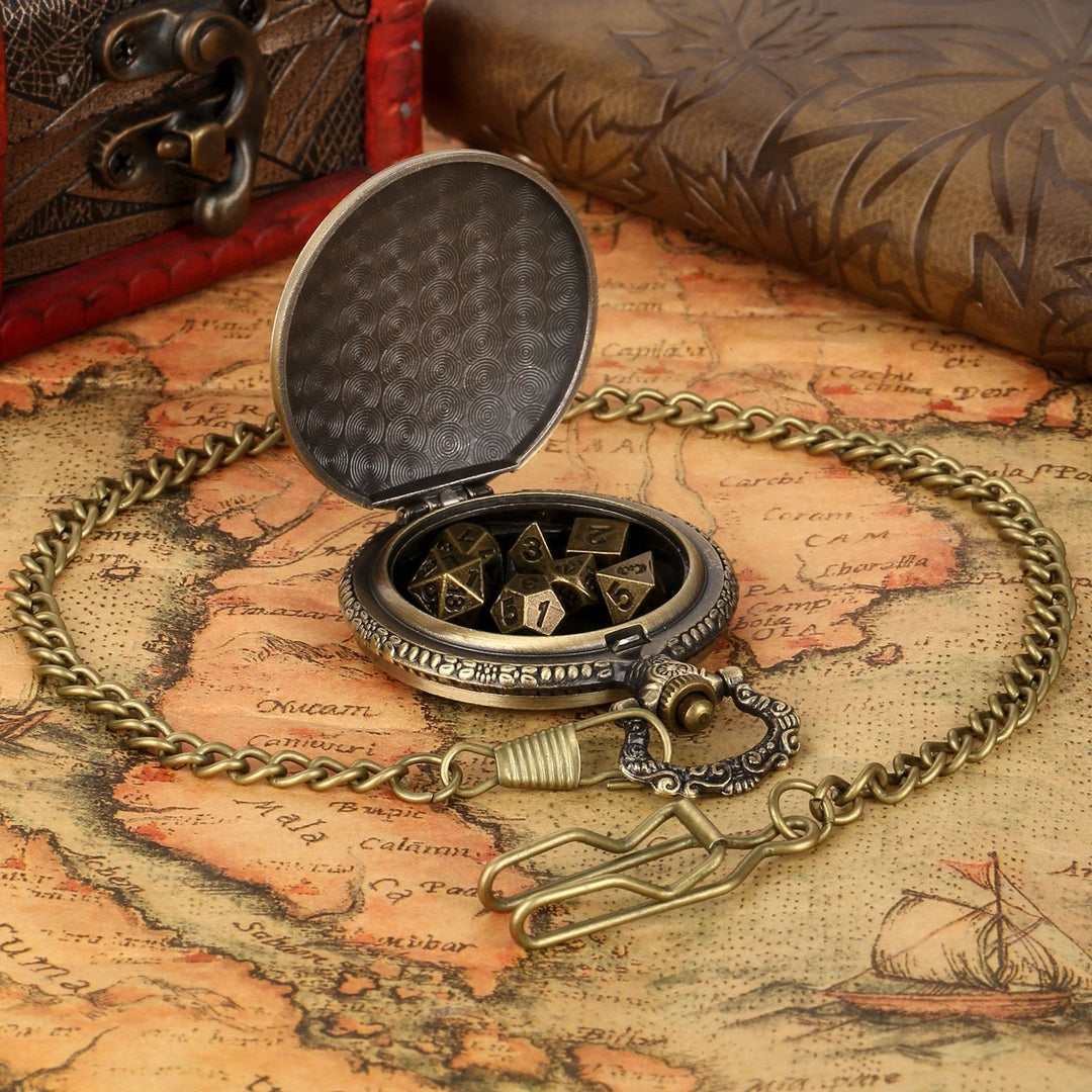 WorldNorse Norse Dragon Polyhedral Dice Set Waist Chain - image 4