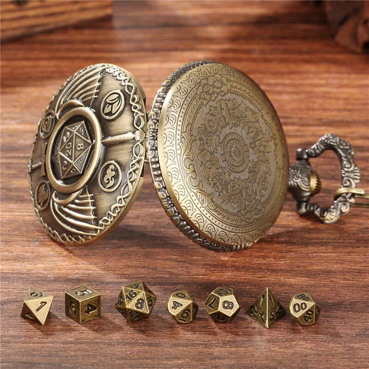 WorldNorse Sword Wings Polyhedral Dice Waist Chain - image 3