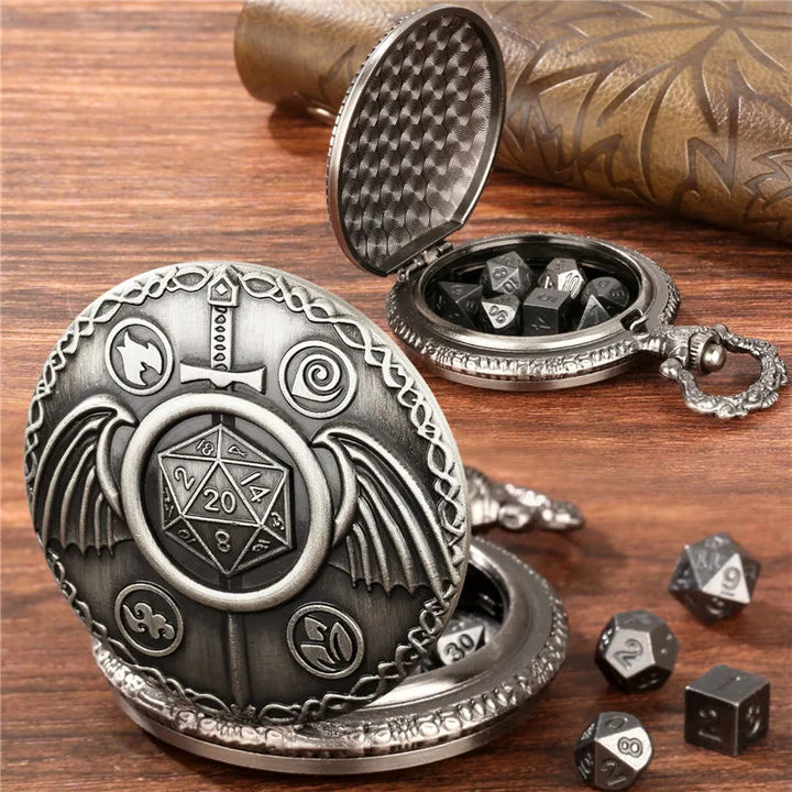 WorldNorse Sword Wings Polyhedral Dice Waist Chain - image 8