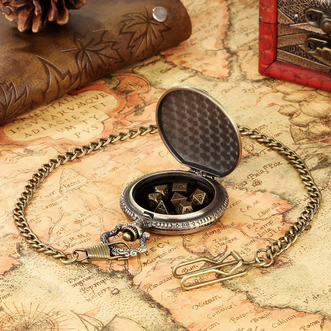 WorldNorse Norse Dragon Pattern Dice Set Waist Chain - image 3