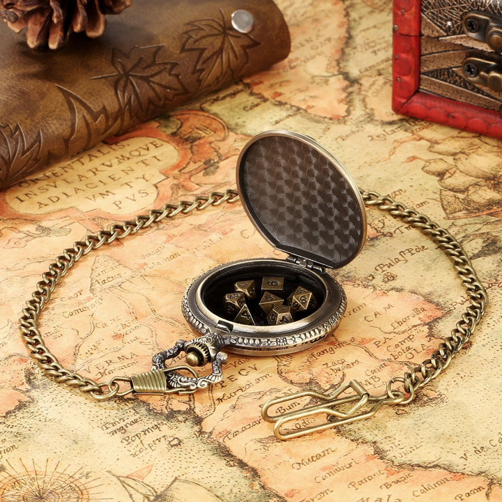 WorldNorse Norse Dragon Pattern Dice Set Waist Chain - image 3