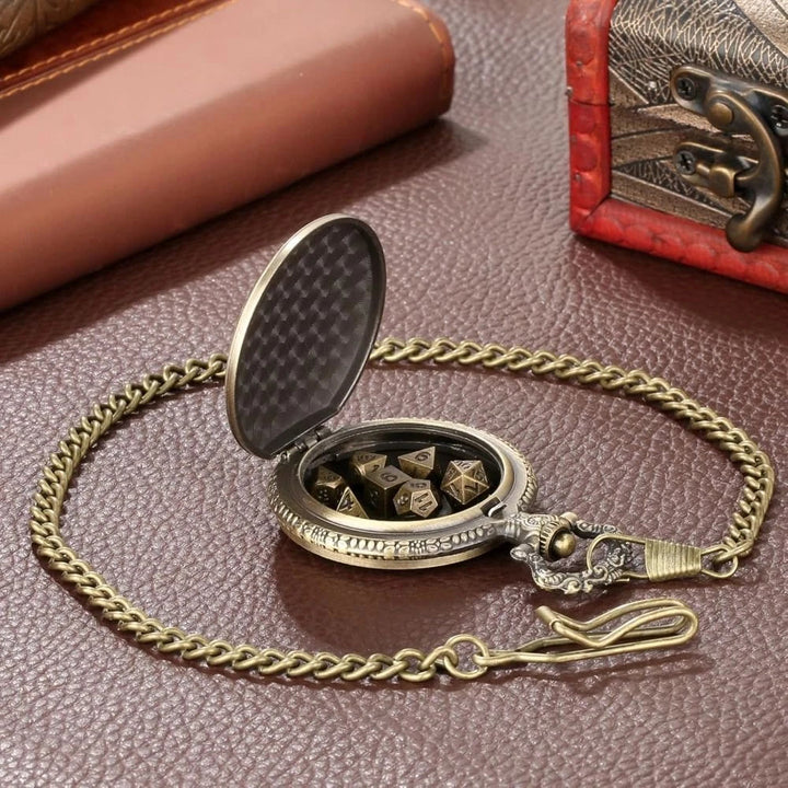 WorldNorse Double Dragon Axe Polyhedral Dice Waist Chain - image 9