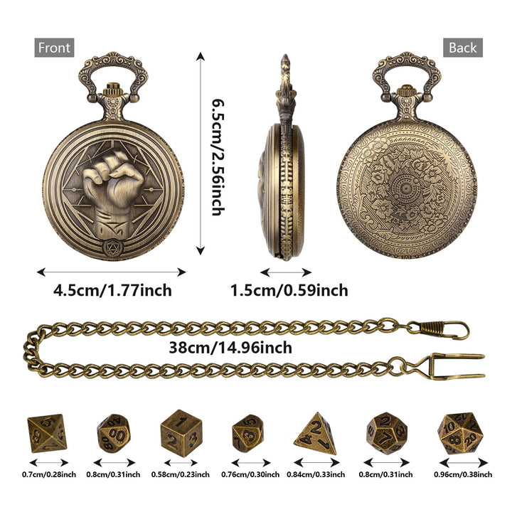 WorldNorse Monk Fist Seven Dice Accessories Waist Chain - image 5