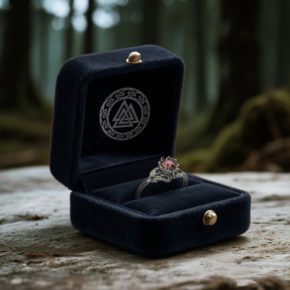 WorldNorse Aurora Flower Knot Ring - image 10