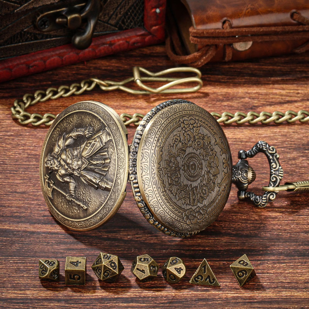 WorldNorse Viking Axe Barbarians Multi-sided Dice Set Waist Chain - image 4