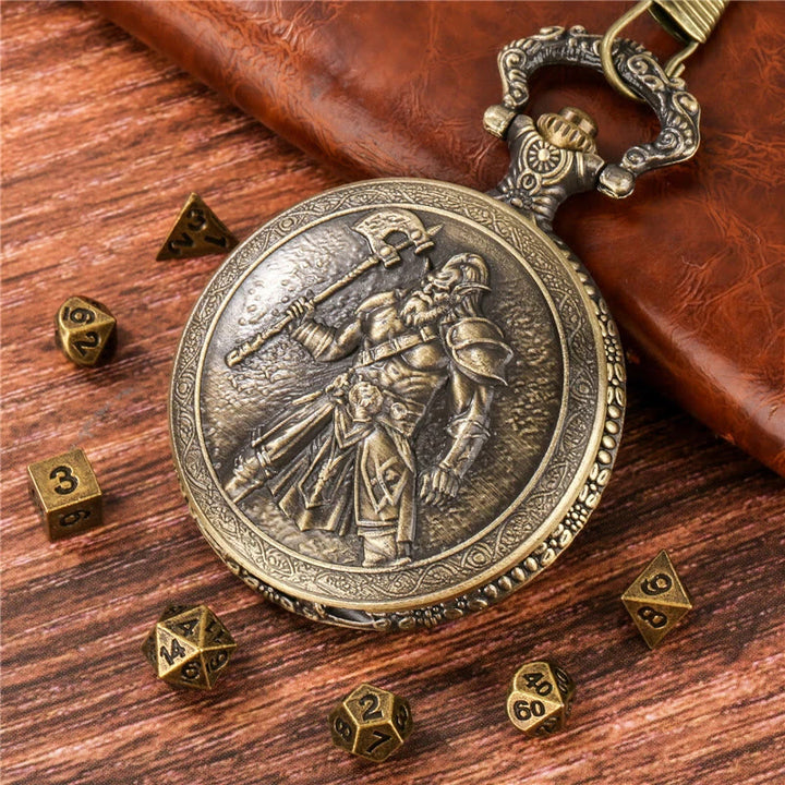 WorldNorse Viking Axe Barbarians Multi-sided Dice Set Waist Chain - image 2