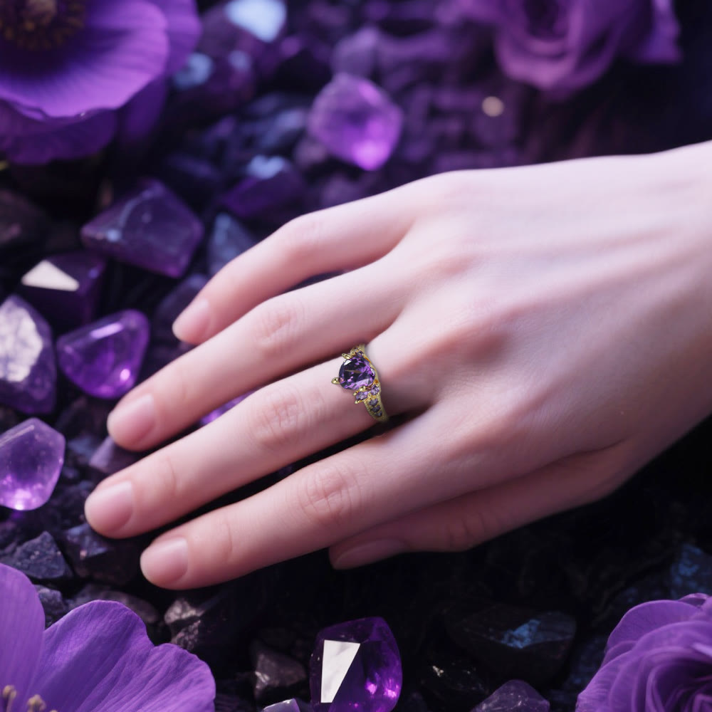 FREE Today: Midnight Blossom of Freyja Ring - image 2