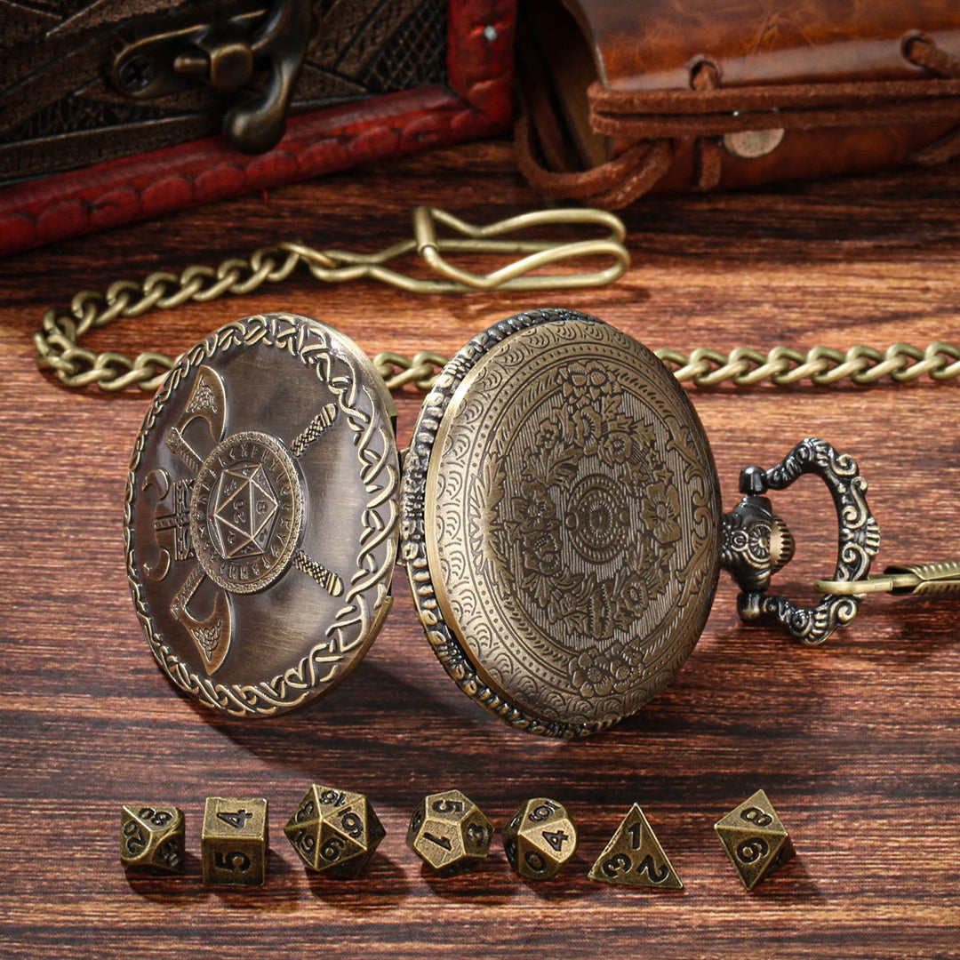 WorldNorse Viking Axe Helmet Rune Seven Dice Waist Chain - image 8