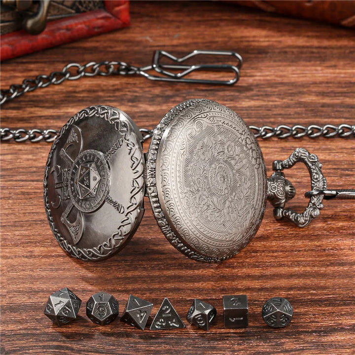 WorldNorse Viking Axe Helmet Rune Seven Dice Waist Chain - image 3