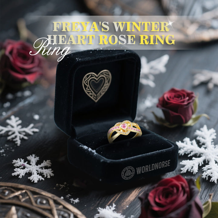 FREE Today: Freya's Winter Heart Rose Ring - image 12