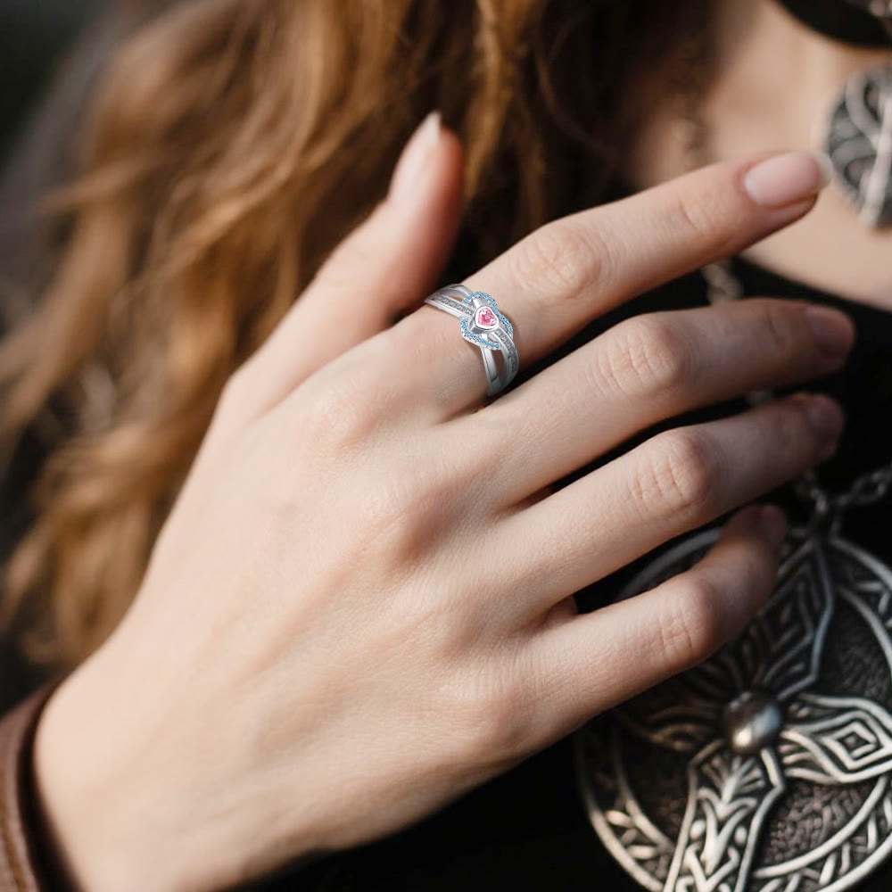 WorldNorse Freya's Winter Heart Rose Ring - image 14