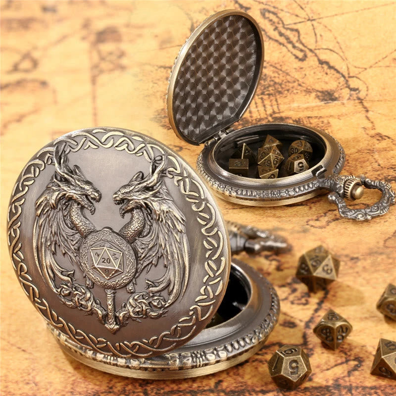 WorldNorse Magic Wand Dragon Mini Dice Set Waist Chain - image 3