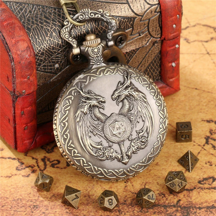 WorldNorse Magic Wand Dragon Mini Dice Set Waist Chain - image 1