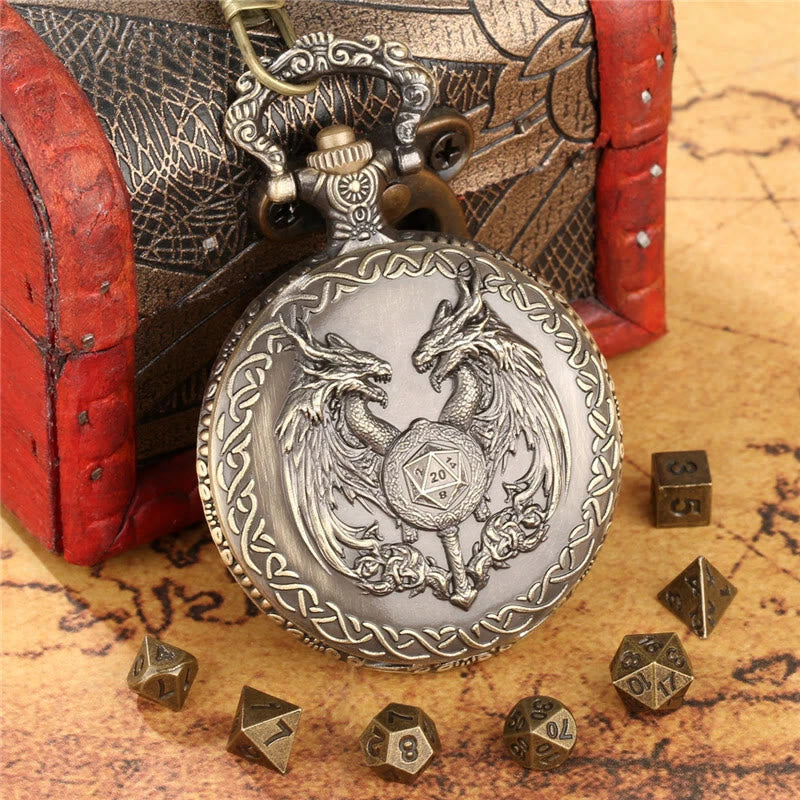 WorldNorse Magic Wand Dragon Mini Dice Set Waist Chain - image 2