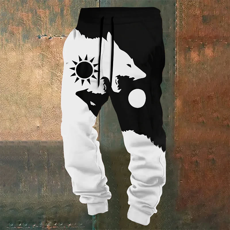 WorldNorse Sun Moon Fenrir Sweatpants - US/UK/AU52，EU62 (6XL) - image 1