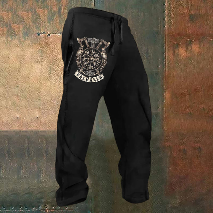 WorldNorse Thor's Hammer Norse Weapon Vegvisir Sweatpants - US/UK/AU52，EU62 (6XL) - image 0