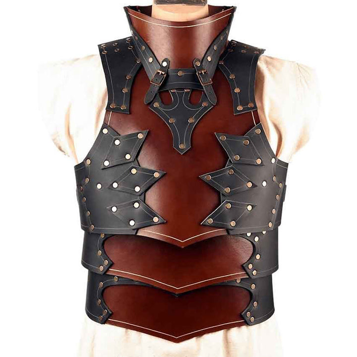 WorldNorse Medieval Renaissance Layered Buckles Shoulder Chest Armor  - image 5