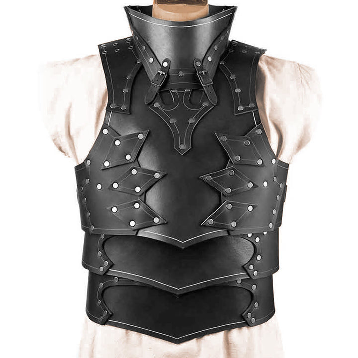 WorldNorse Medieval Renaissance Layered Buckles Shoulder Chest Armor  - image 8