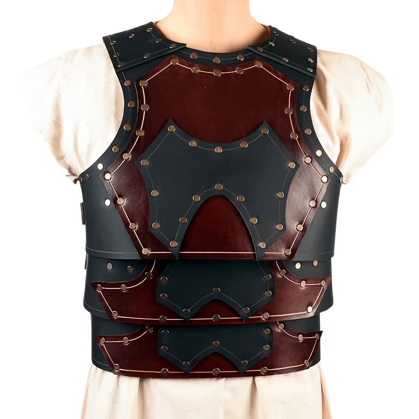 WorldNorse Viking Leather Paneled Design Chest Armor  - image 4