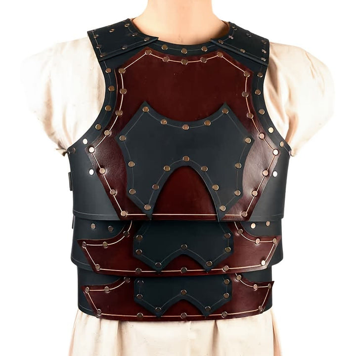 WorldNorse Viking Leather Paneled Design Chest Armor  - image 4