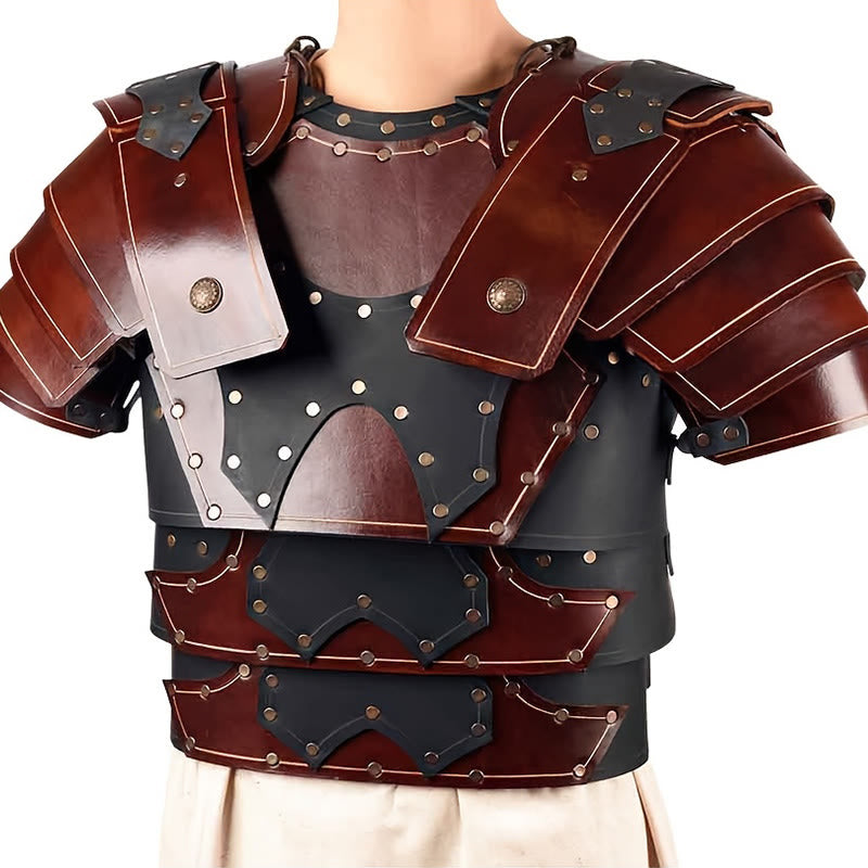 WorldNorse Viking Leather Paneled Design Chest Armor  - image 2