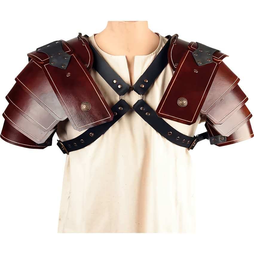 WorldNorse Viking Leather Paneled Design Chest Armor  - image 5
