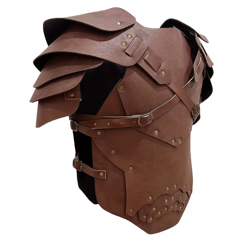 WorldNorse Multi Layered Rivets Arched Chest Armor  - image 1