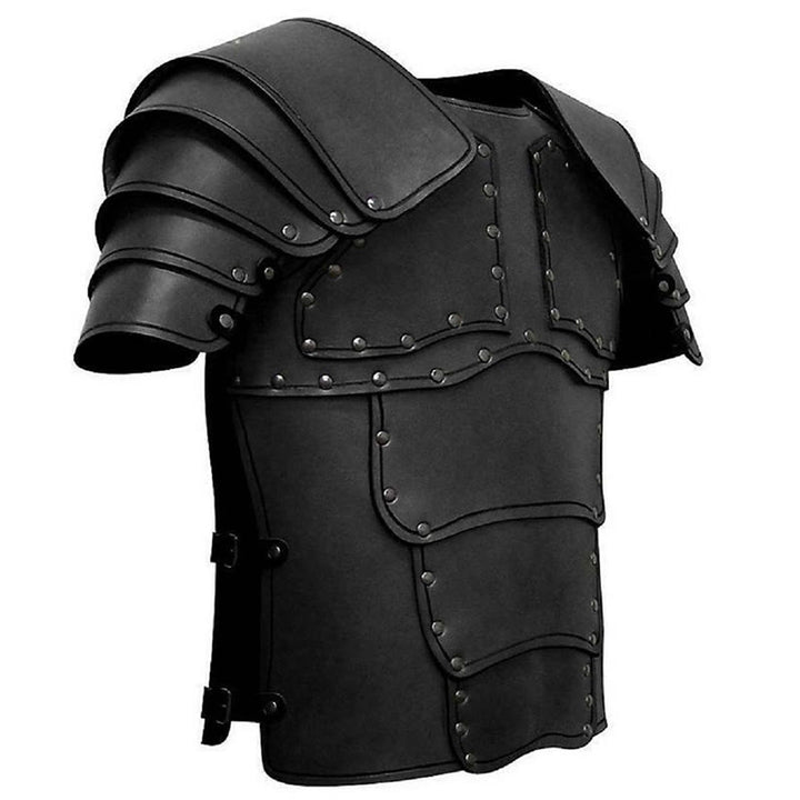 WorldNorse Retro Segmented Shoulder Curved Panel Chest Armor  - image 3